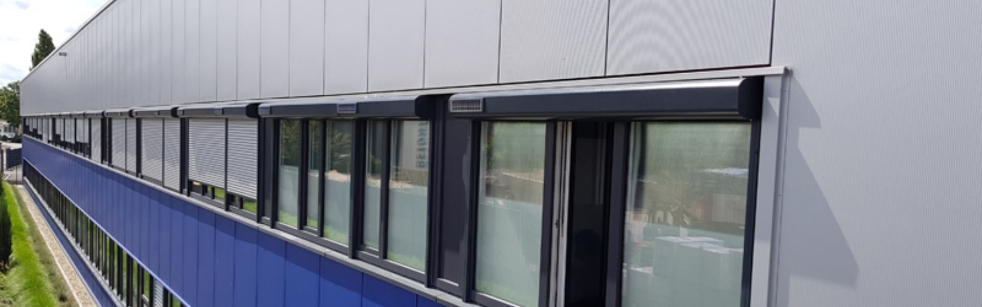 Solar-Rollladen