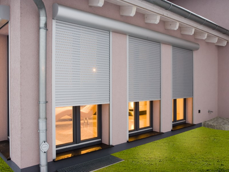 Vorbau-Rollladen Detail