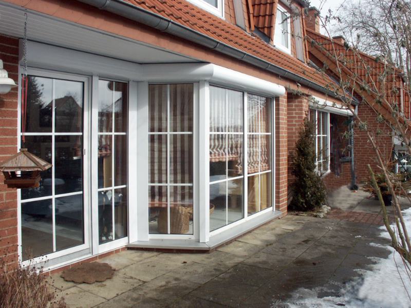 Vorbau-Rollladen Fassade