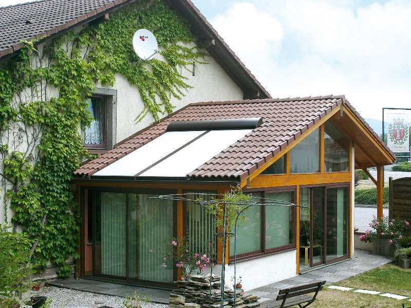 Wintergarten-Rollladen Innen